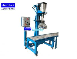 Máy đóng nắp thùng thiếc đựng sơn