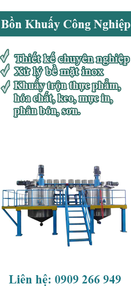 Bồn khuấy trộn công nghiệp