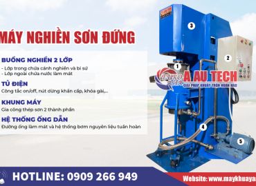 Máy nghiền sơn đứng máy nghiền sơn siêu mịn dễ sử dụng