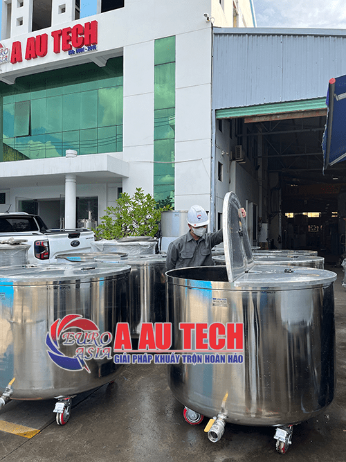 bồn chứa sơn 1000 lít á âu