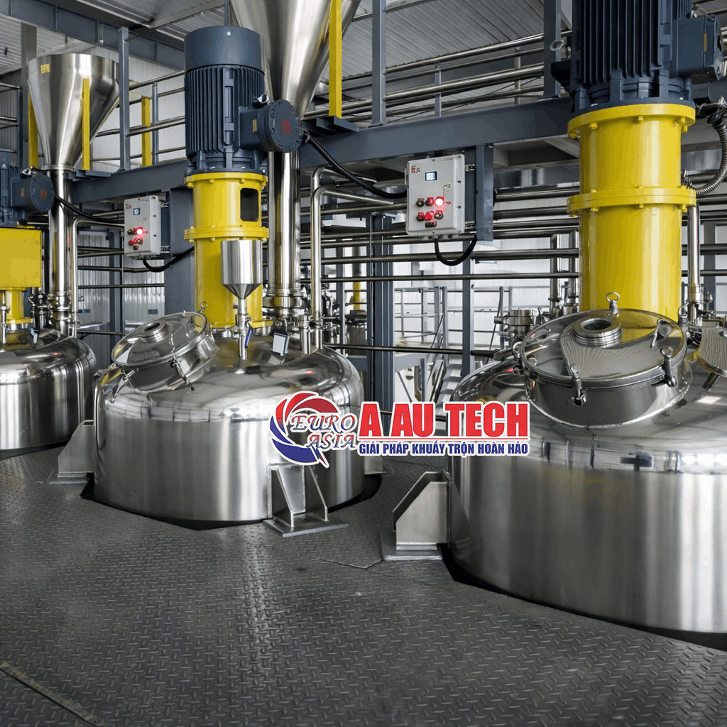 hệ thống bồn khuấy 