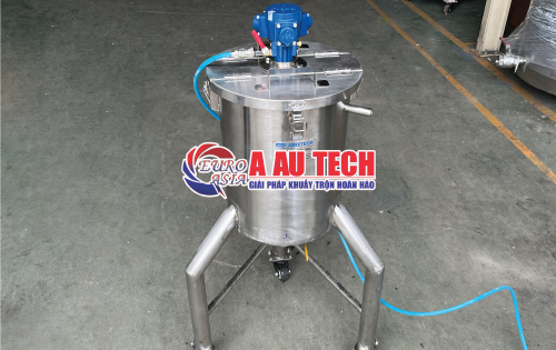bồn khuấy khí nén di chuyển
