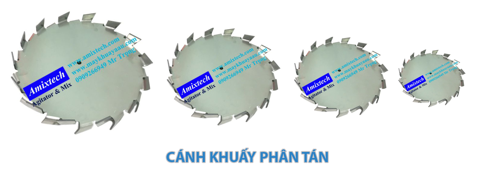 cánh khuấy phân tán sơn