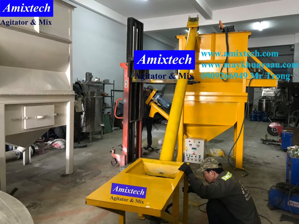 máy trộn bột 2 tầng 500kg