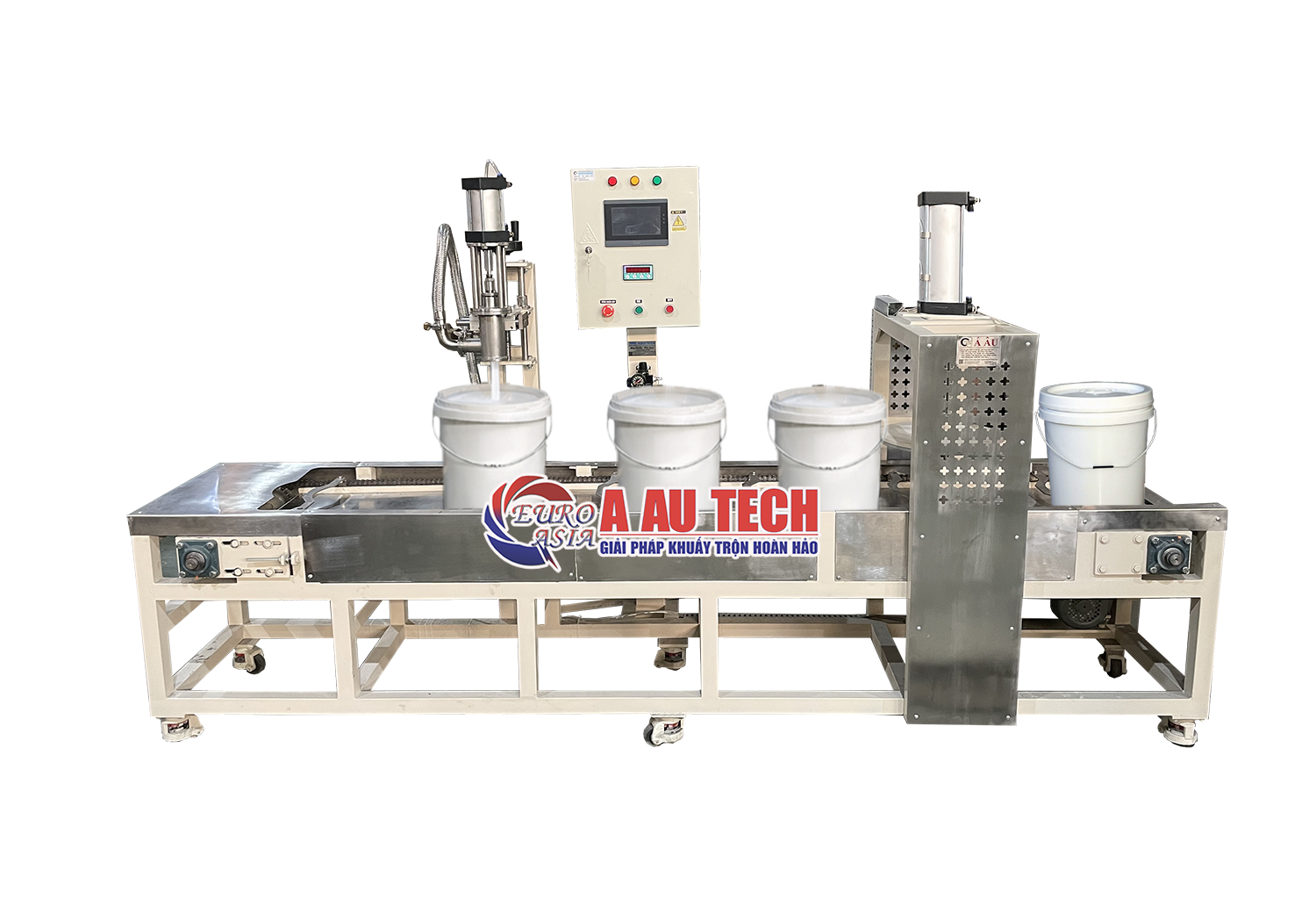 máy chiết rót sơn tự động