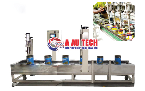 Máy chiết rót sơn 1-5 lít