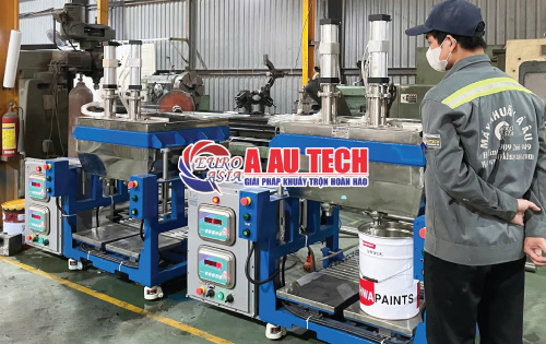 Máy chiết rót 2 vòi