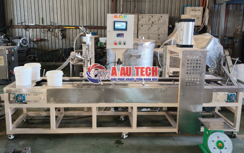 Máy chiết rót và đóng nắp thùng 5-18L