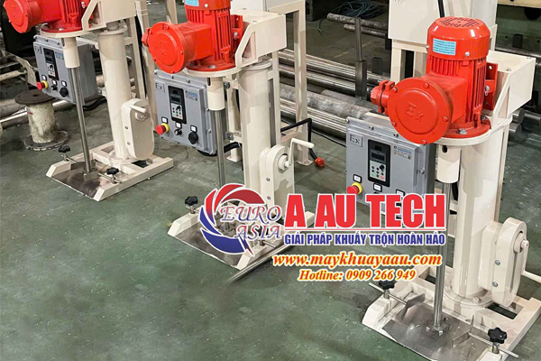 máy khuấy sơn thí nghiệm chống cháy nổ 2