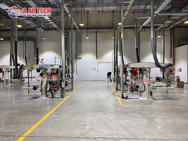 hệ thống máy khuấy sơn phòng nổ