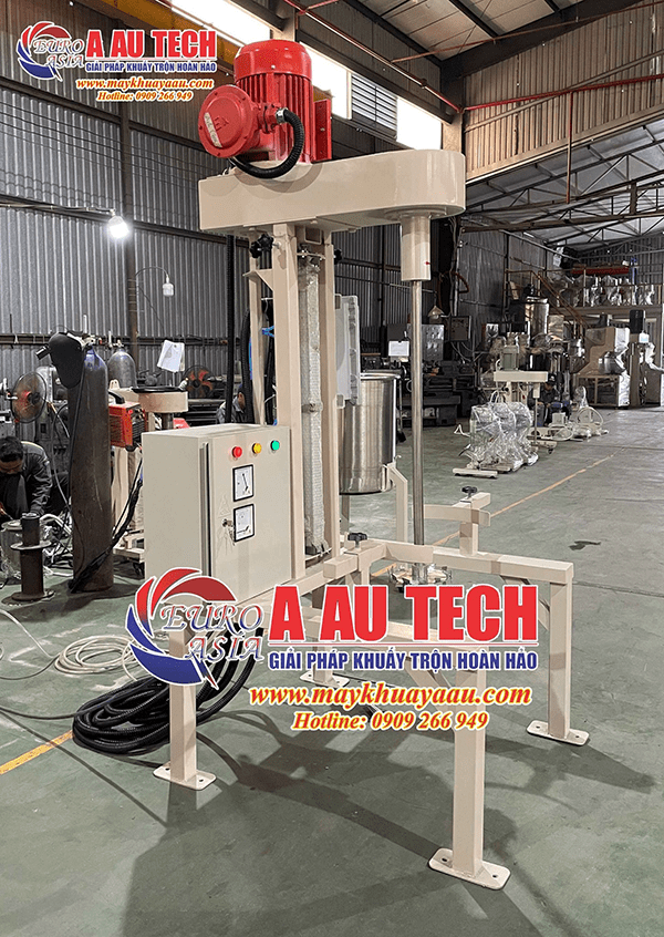 máy khuấy sơn dung môi phòng nổ 200 lít