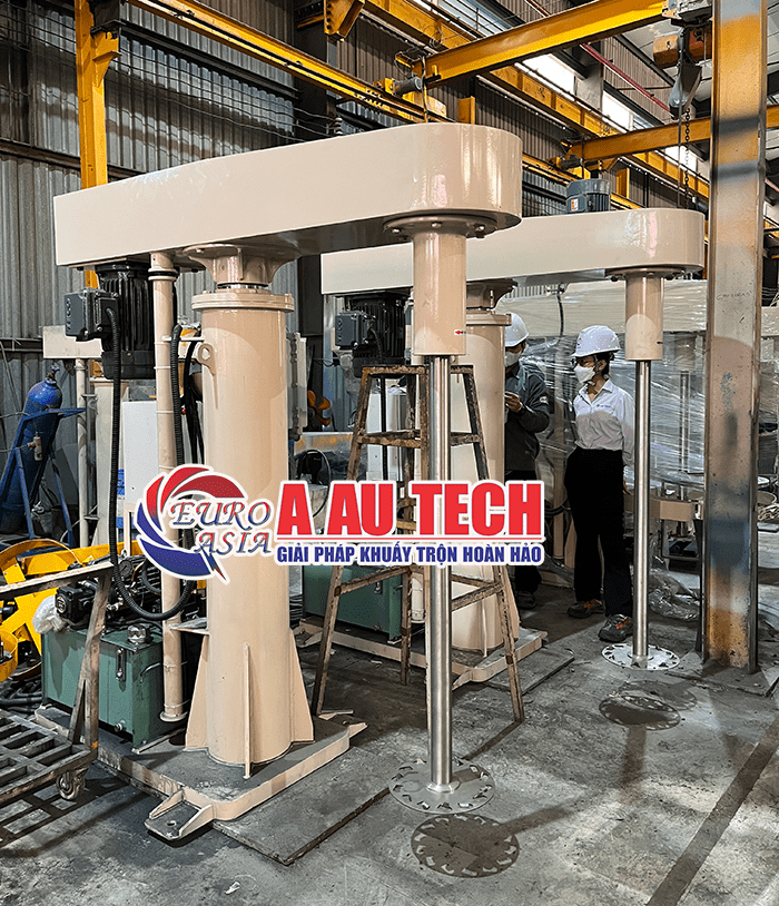 máy khuấy sơn phòng nổ