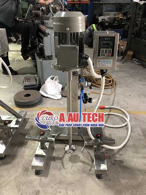máy khuấy sơn thí nghiệm amix-mk01