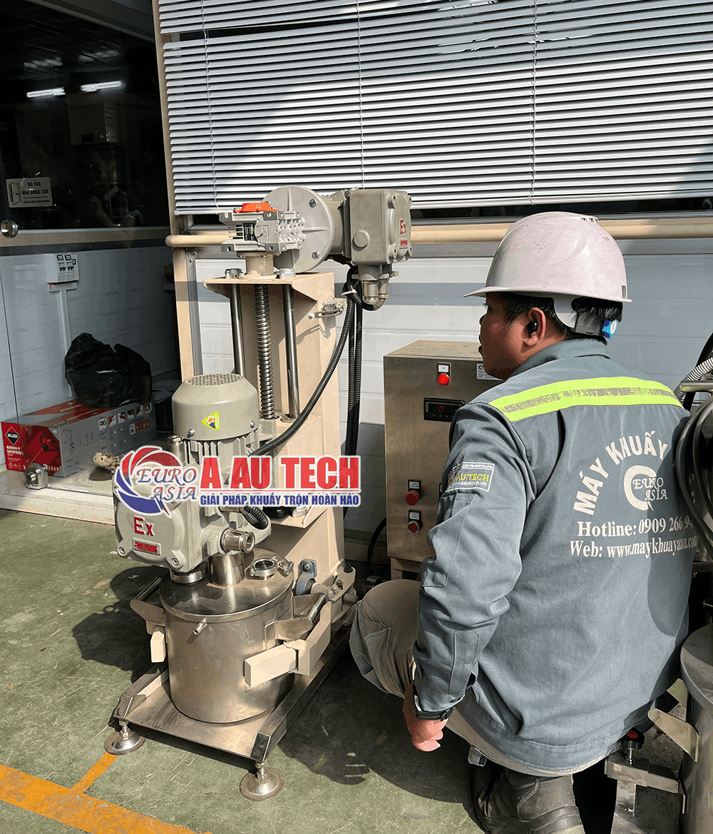 máy khuấy thì nghiệm phòng nổ 10 lít