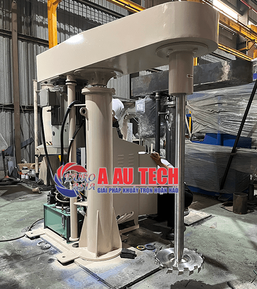 máy khuấy sơn thủy lực 1