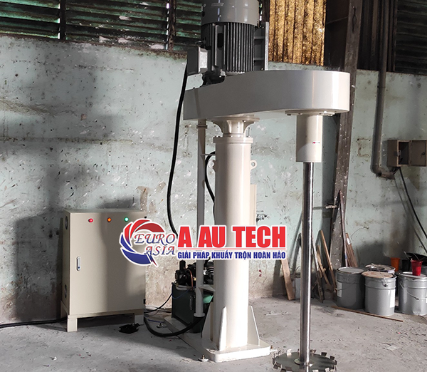 máy khuấy phân tán sơn 1000 lít