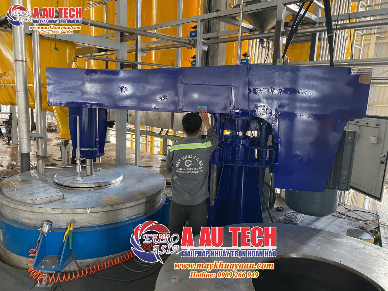 máy khuấy sơn công nghiệp