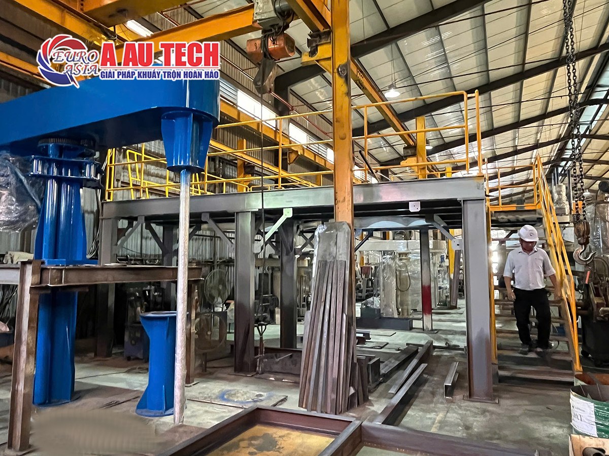 máy khuấy sơn công nghiệp