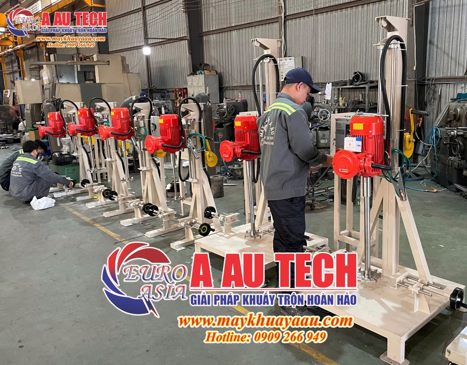 máy khuấy sơn phòng nổ 50 lít 3