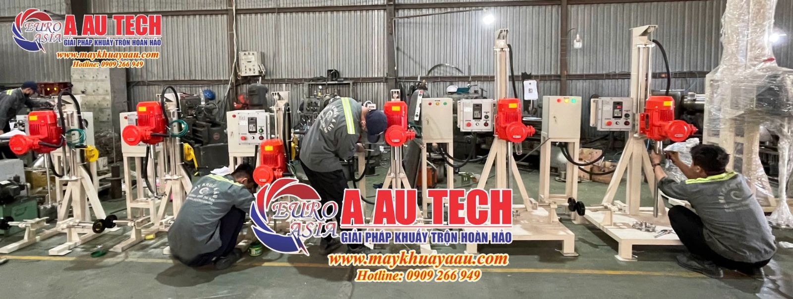 máy khuấy sơn dung môi phòng nổ