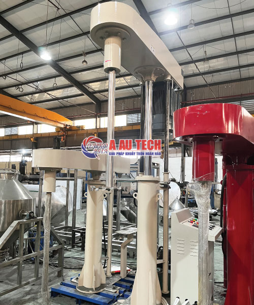 Máy khuấy sơn nâng hạ thủy lực 10-30HP