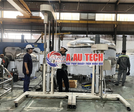 Máy khuấy IBC nâng khí 