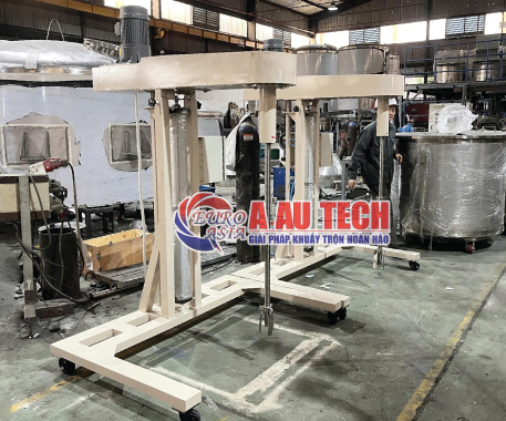 Máy khuấy IBC nâng khí 