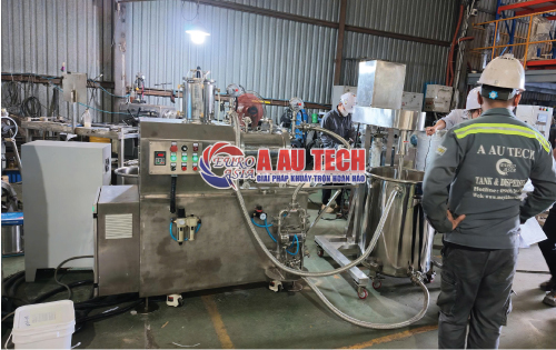hệ thống máy nghiền, máy khuấy