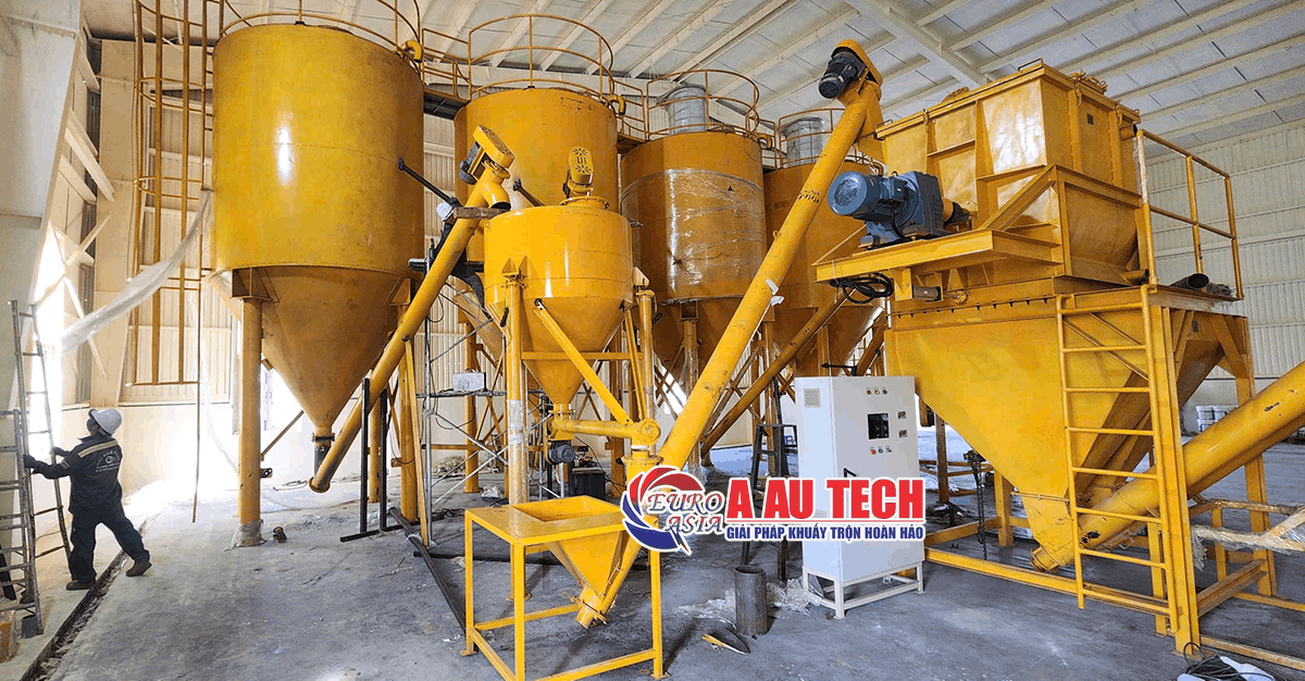 máy trộn xi măng