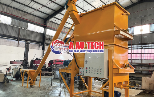 Máy trộn bột trét bao tự may