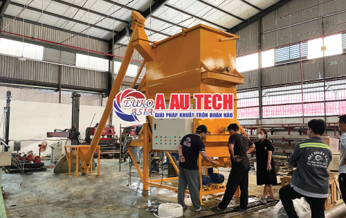 Máy trộn bột 2 tầng