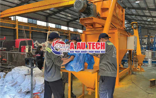 Máy trộn bột 2 tầng