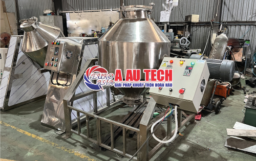 Máy trộn bột hình trống 