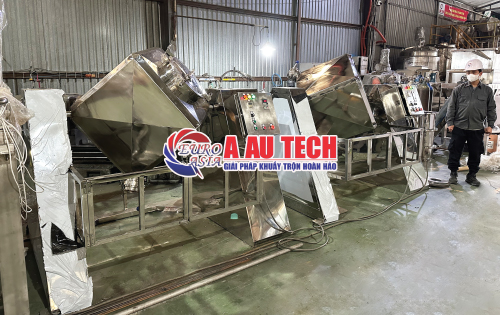 Máy trộn lập phương 