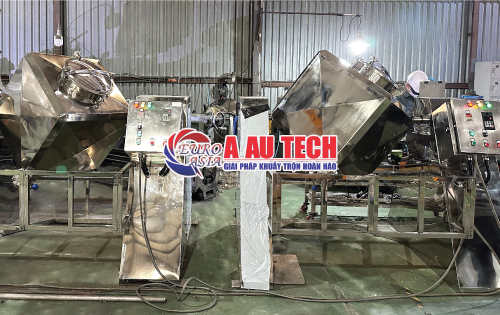 Máy trộn lập phương