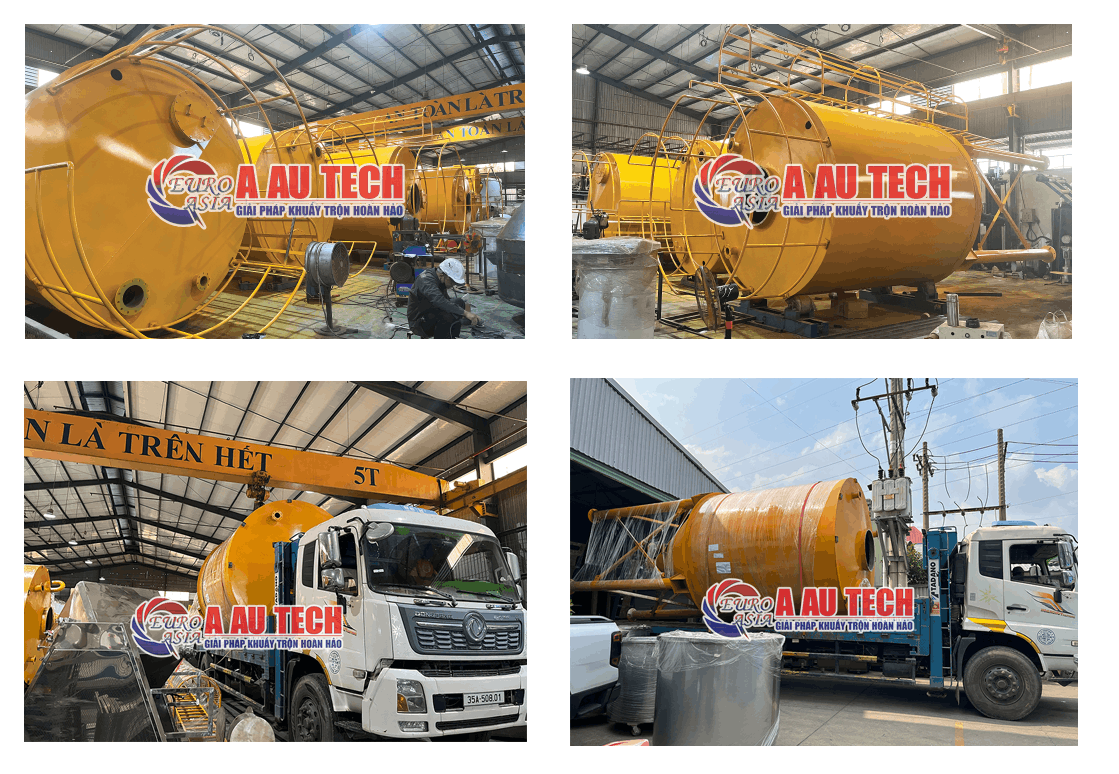 silo chứa xi măng