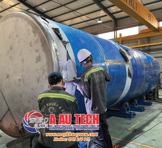 gia công bồn chứa inox công nghiệp
