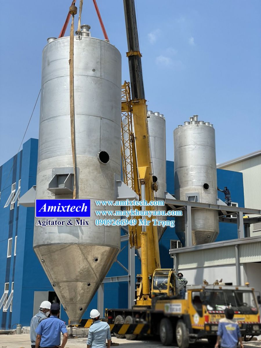 silo chứa gạo 65 khối