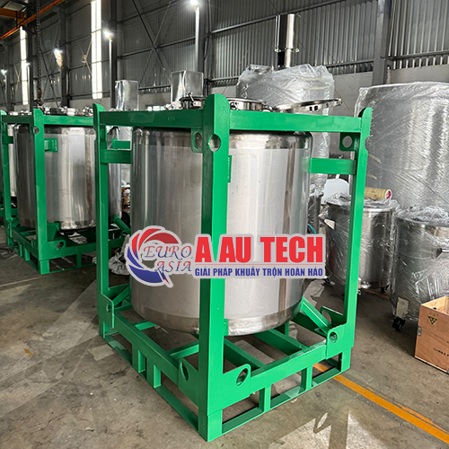 tank ibc inox 304 chứa sơn