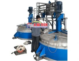 HỆ THỐNG BỒN KHUẤY SƠN CÔNG NGHIỆP TANK-12
