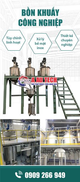 Bồn khuấy trộn công nghiệp