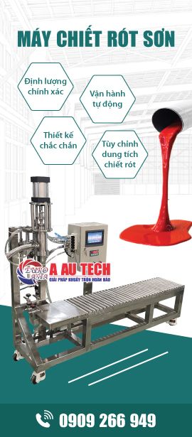 Máy chiếc rót sơn