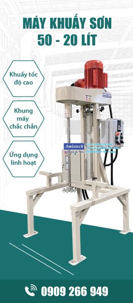 Máy khuấy sơn 50 lít-200 lít