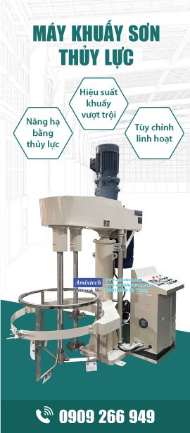 Máy khuấy sơn thủy lực