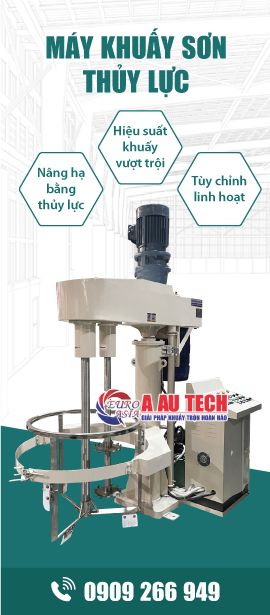 Máy khuấy sơn thủy lực