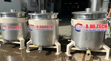Bồn chứa sơn giải nhiệt 2 lớp làm mát nguyên liệu-Giải pháp tối ưu cho sản xuất sơn