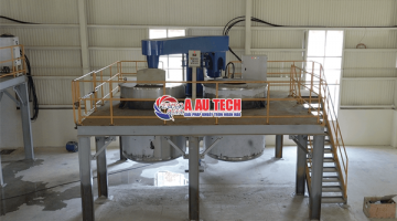 Máy khuấy sơn hệ xoay 5000 lít (120HP) Giải pháp khuấy trộn công nghiệp hiệu quả, tối ưu năng suất