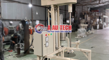 Máy khuấy sơn dung môi 200 lít phòng nổ-Giải pháp tối ưu cho sản xuất sơn