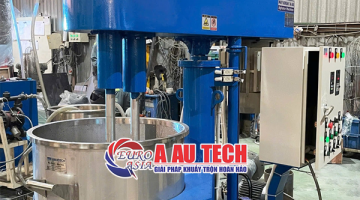 Máy khuấy sơn chống thấm 2 trục 200 lít giải pháp khuấy trộn hiệu quả cao cho ngành sơn và hóa chất