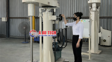 Máy khuấy sơn hệ xoay giải pháp khuấy trộn linh hoạt tối ưu không gian